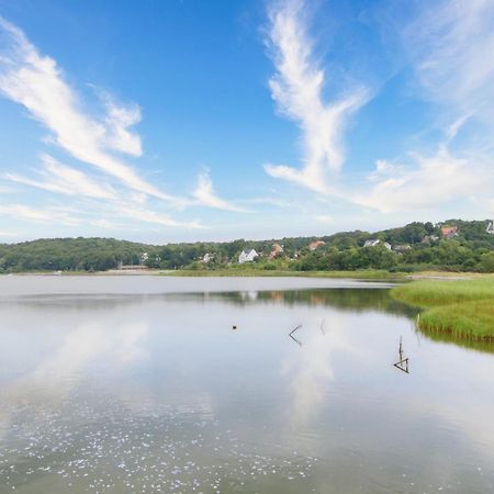 Ferienresidenz Zwei Bodden FeWo Hinnak 1 4 Balkon Lietzow Exterior foto